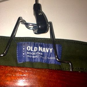 Old Navy Rockstar green size 10
